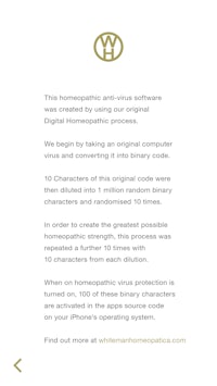 a white and gold card with the words,'free hypnotherapy with our software'